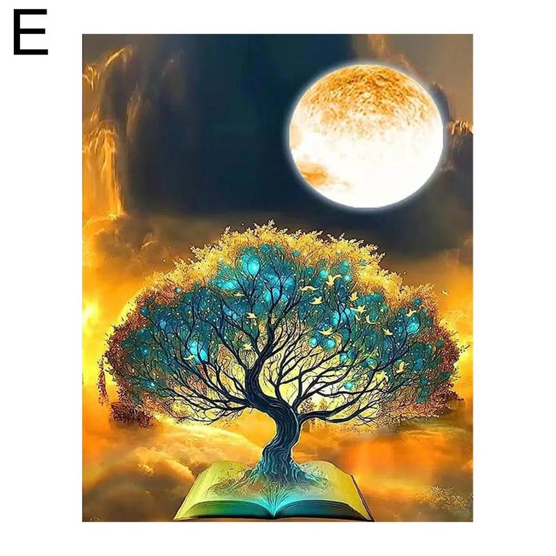 Dreamy Landscape DIY Full Diamond Decal and Diamond Painting